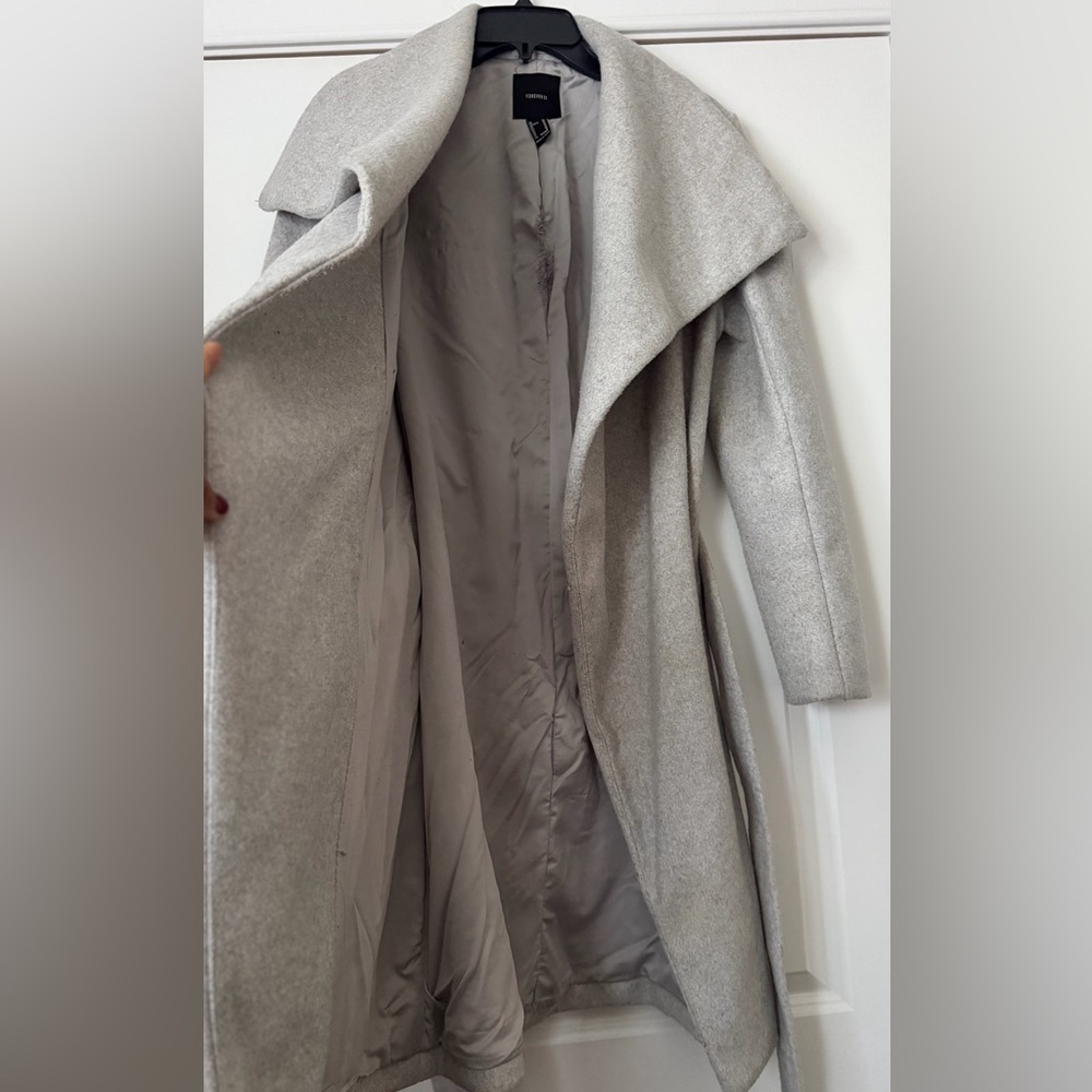 Forever 21 Light Gray Outerwear - image 4